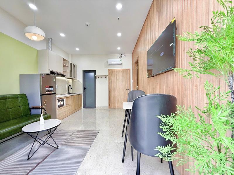Gần sân bay tân sơn nhất - căn hộ studio, 1pn full nội thất cao cấp, thoáng, thang máy - 2