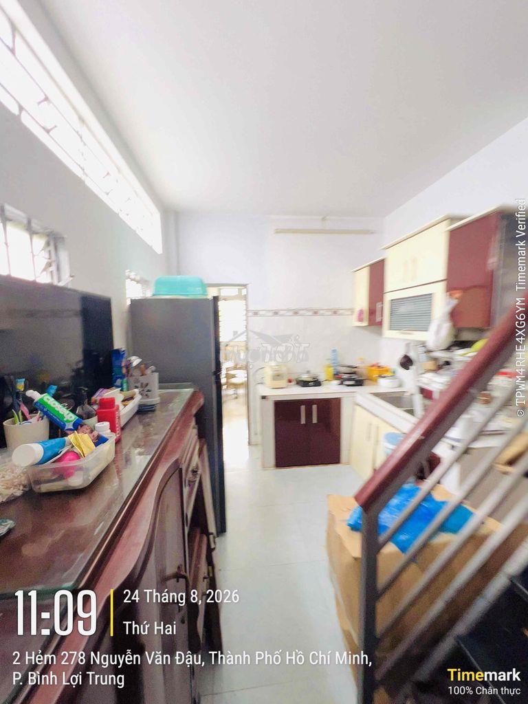 Nhà hẻm ô tô quay đầu cách nguyễn văn đậu – chỉ sau 1 căn mặt tiền – n - 2