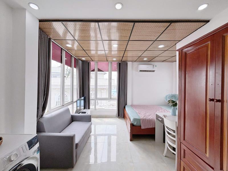 Căn hộ bancon full nội thất tại lê văn sỹ gần co.opmart nhiêu lộc, đh kinh tế ueh, đh kiến trúc, đh mở tp.hcm - 2
