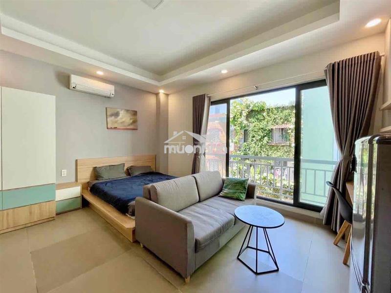 Căn hộ 35m2 bancol thoáng mới 100% nơ trang long - gần chợ bà chiểu