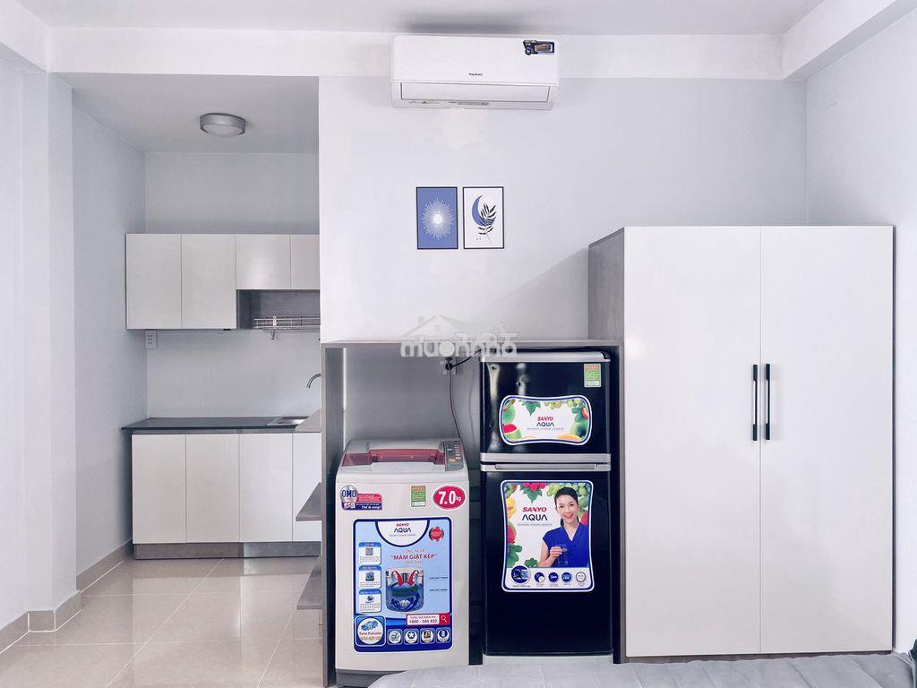 Chính chủ - chdv free dv+nước+xe chill, rộng 50m2 full nt bếp riêng tư - 2