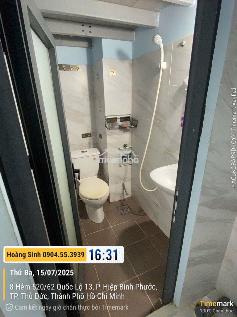 Phòng trọ hẻm 520/62/2d quốc lộ 13, hbp, thủ đức, đối diện vạn phúc - 4