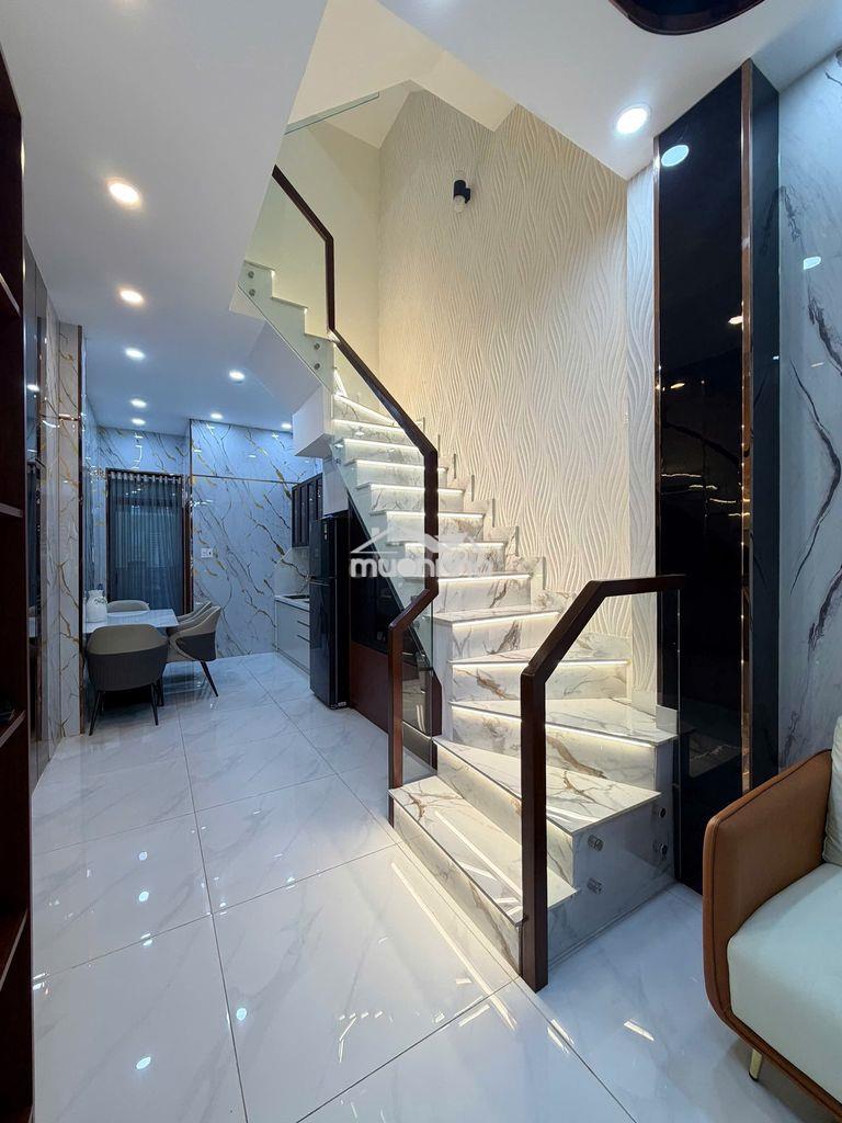 Nhà đẹp tặng hết nội thất sịn sò hẻm 136 hậu giang - 3