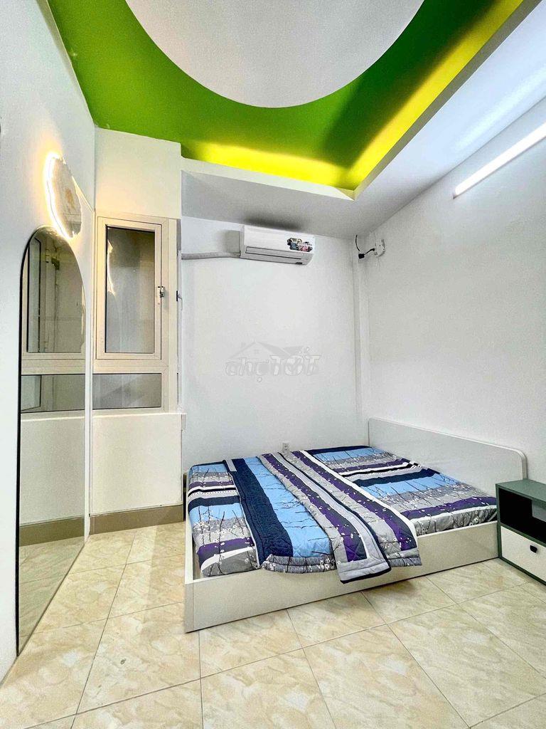 Cho thuê căn hộ full nội thất, cửa sổ giếng trời, phòng đẹp, ở ngay - Ảnh 4