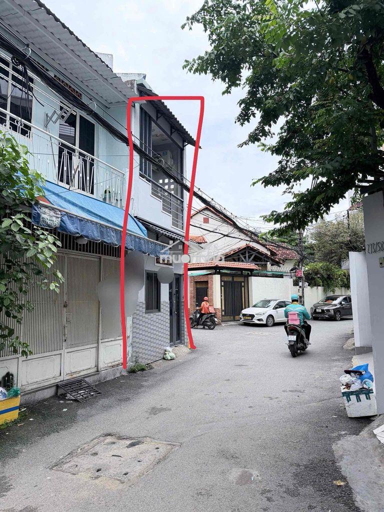 Lê quang định p11 bình thạnh -hẻm xe tải thông - 12m1- 2tầng -1,75 tỷ - 2