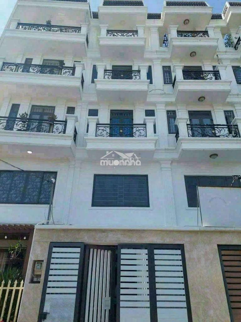 Nhỉnh 6 tỷ nhà phố 4 tầng mặt tiền đường thới an 22. kdc song minh