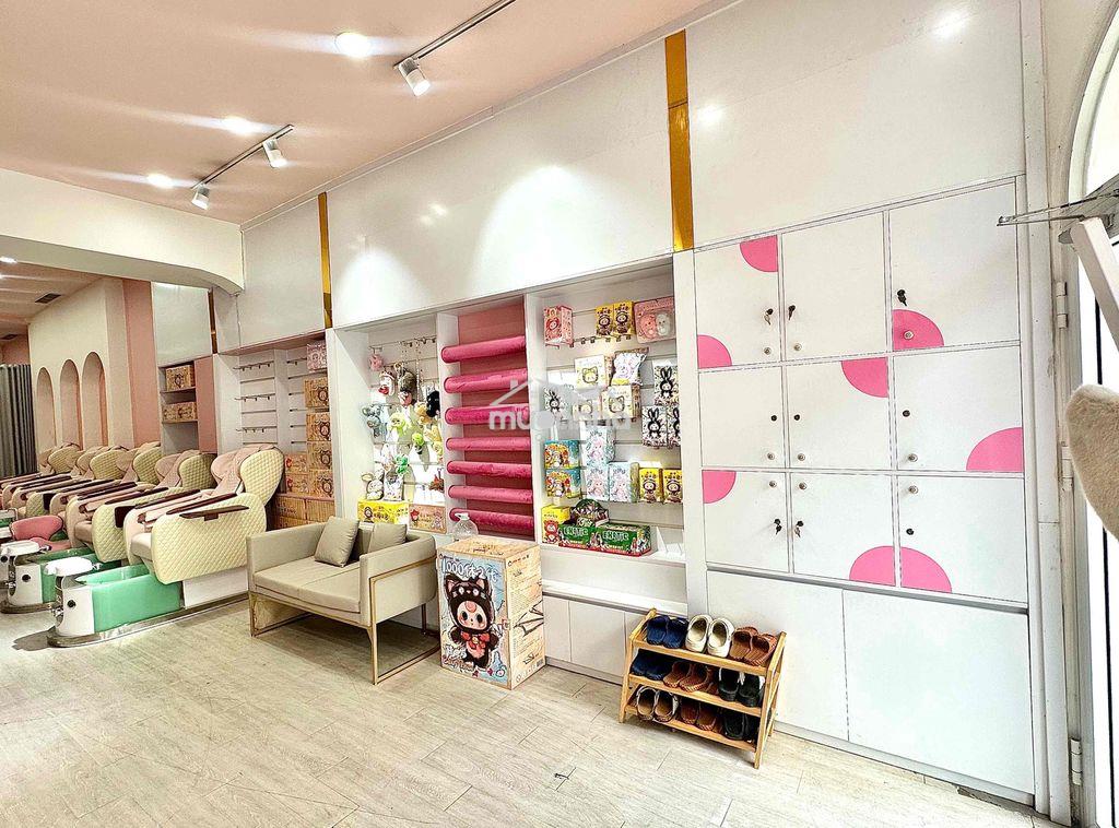 Sang tiệm nail-mi-gội đầu cao cấp ngay ngã 4 gò vấp, siêu rộng 2 lầu - Ảnh 2