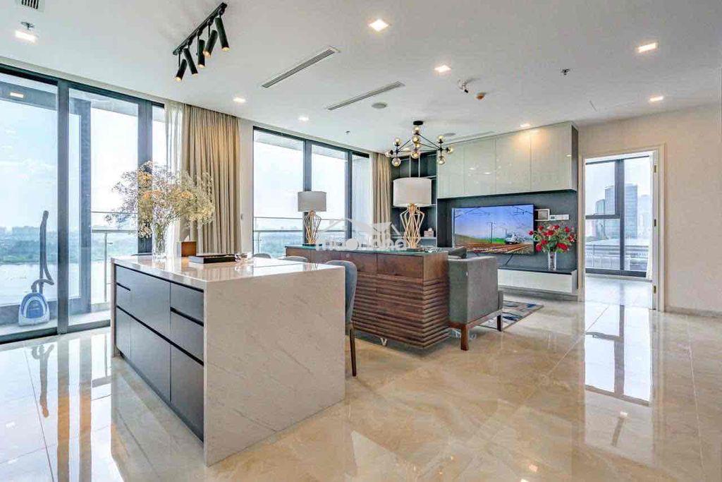 Cho thuê căn 3pn vinhomes golden river full nội thất cao cấp - 2