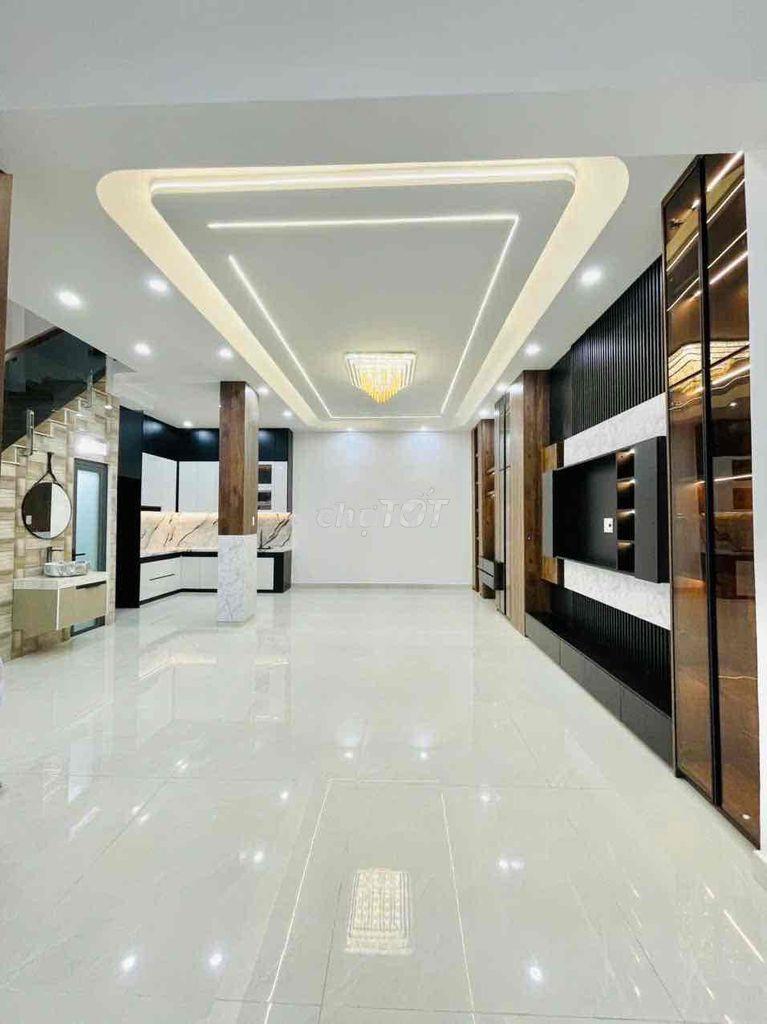 Nhà to đùng 6.75 x 10 - 3 tầng - hẻm oto thông - ngay phan anh - 2