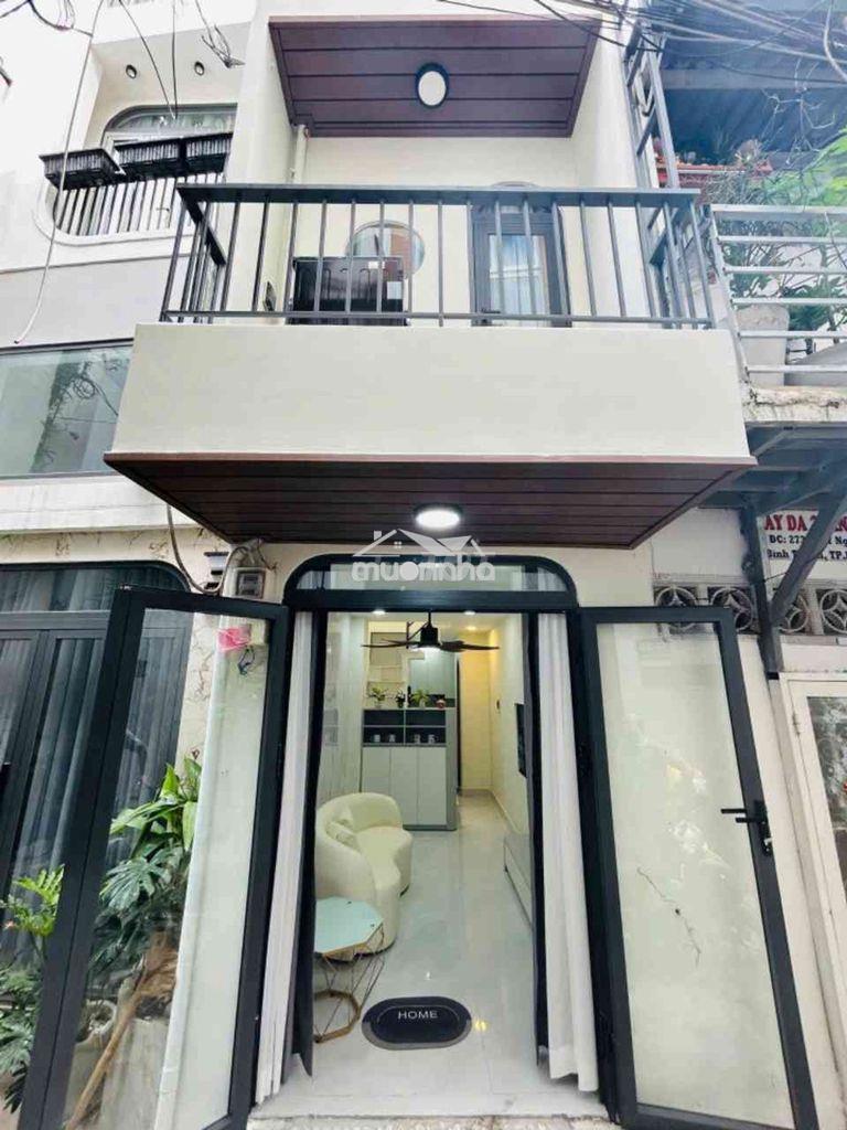 Nguyễn văn đậu, bình lợi trung - 2tầng btct, full nội thất - nhỉnh 3t. - 2
