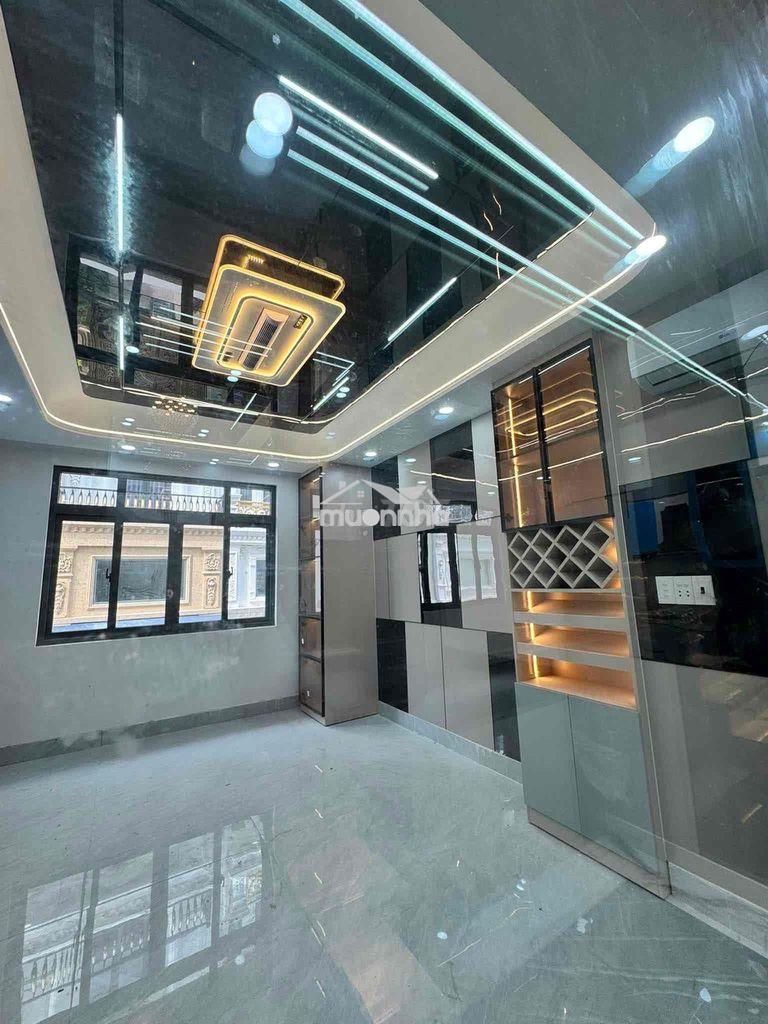 Siêu phẩm 4x14m 1 trệt lửng 3 lầu st full nội thất có thang máy - 9.9t - 3