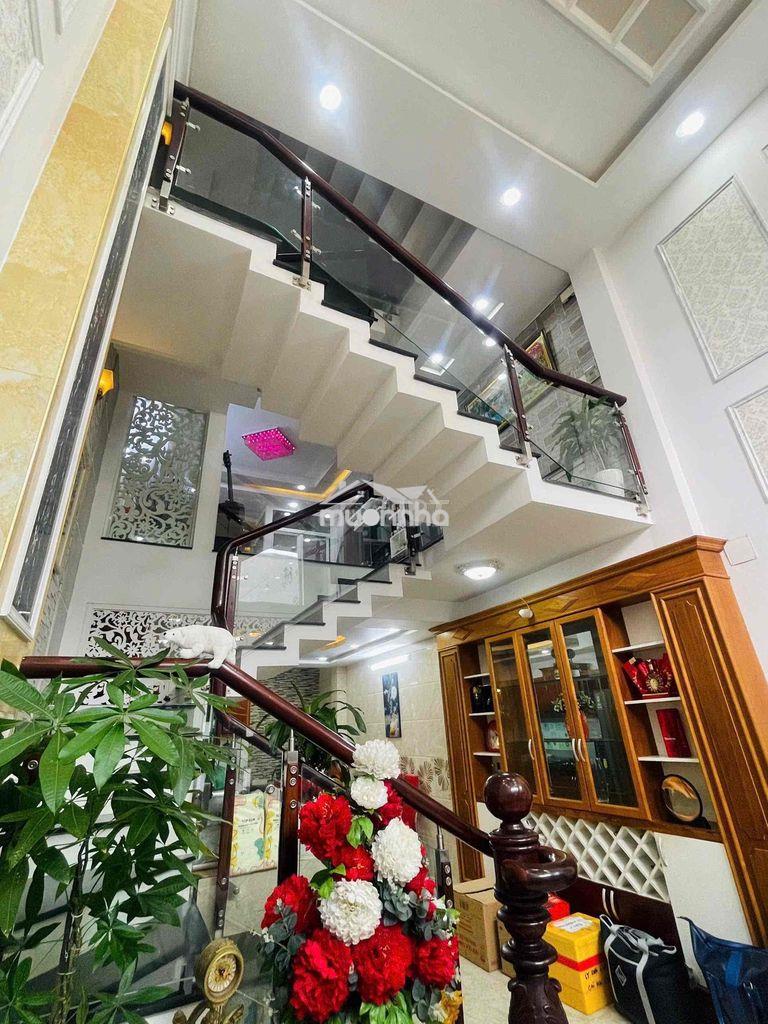 Cho thuê nhà phan văn trị p10(4x16) lửng , 3 lầu , 5pn , 5wc - 2