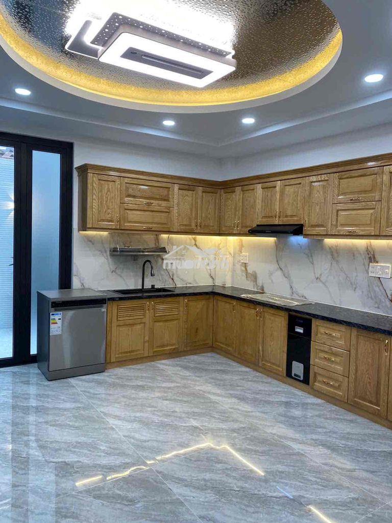 Nhà 4 tầng mới đẹp thang máy hẻm 8m văn cao tân phú - 4