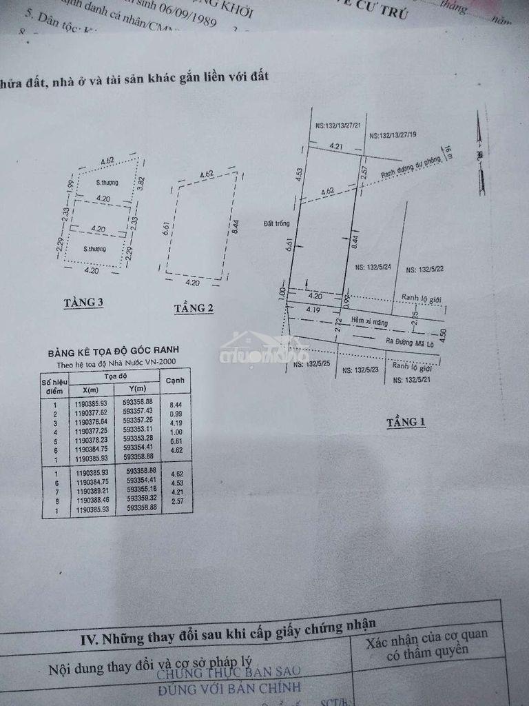 Bán nhà 132// mã lò bình trị đông hcm - 3
