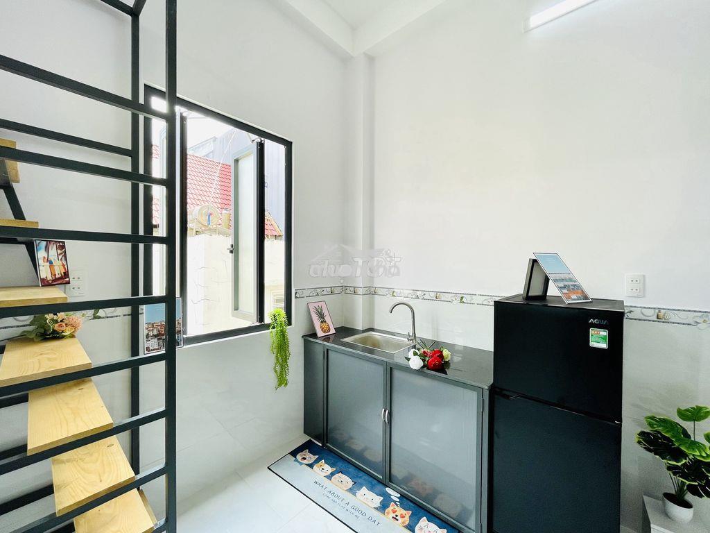 Phòng gác lửng mới - full cửa sổ trời - gần đh công nghiệp - Ảnh 4