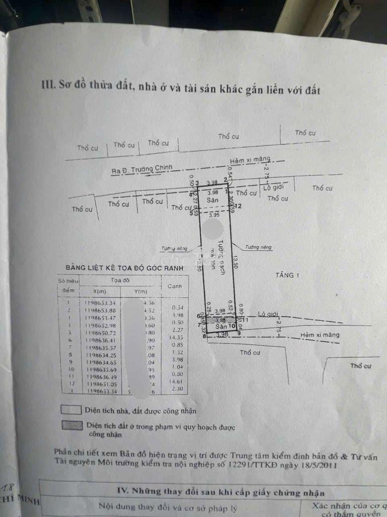 Giảm ngây 200tr. nhà hẻm ôtô. shr. gần chợ trường học giáp tân bình - 4