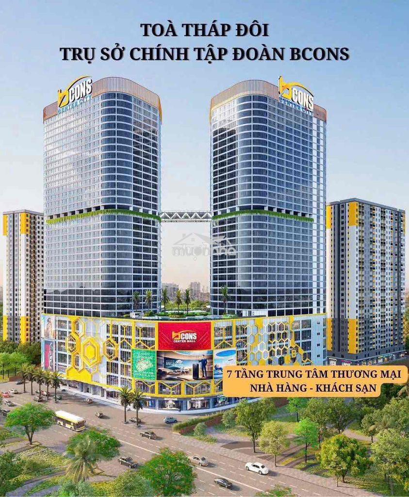 🔥 Chỉ 2,5 tỷ sở hữu ngay căn hộ 2pn2wc bcons center city – gần metro, - 2