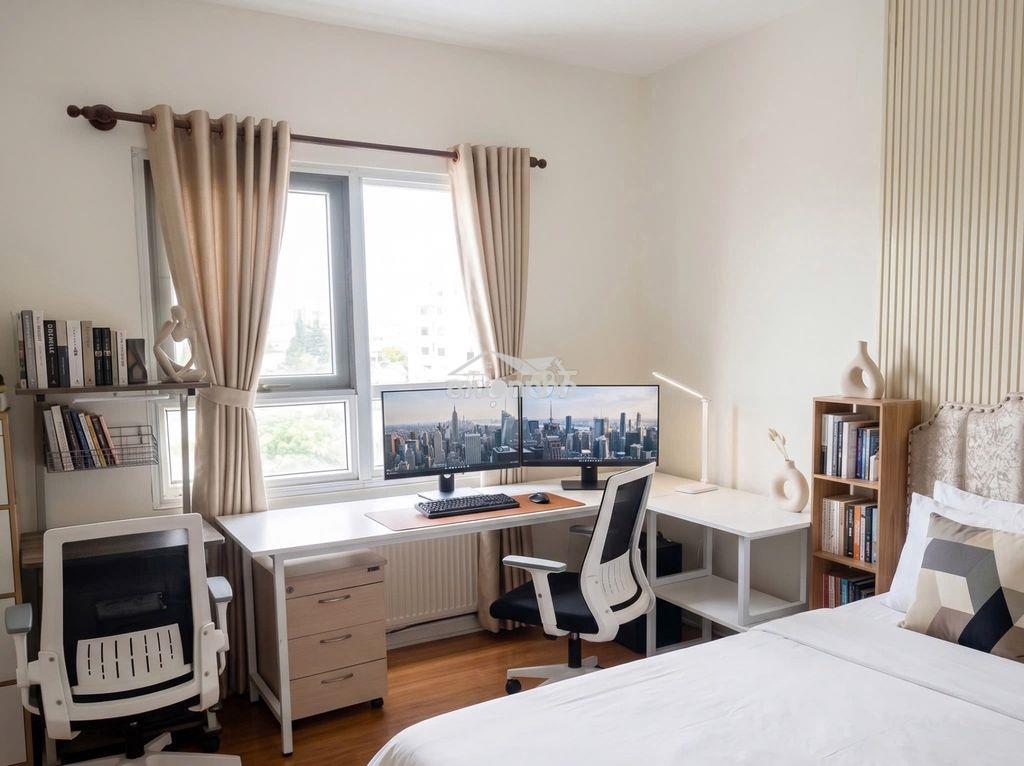 Cho thuê cc phú thọ, nguyễn thị nhỏ - 90m2, 3pn, full nội thất - 3