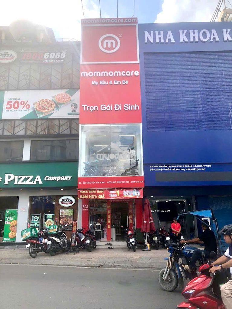 Giá rẻ 3x - nhà 504 nguyễn thị minh khai, q3 - 4tầng, chính chủ