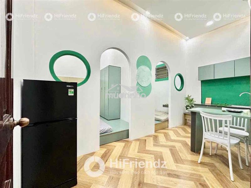 Cho thuê 2pn giá rẻ full nội thất, free xe - gần đh văn hiến, đầm sen