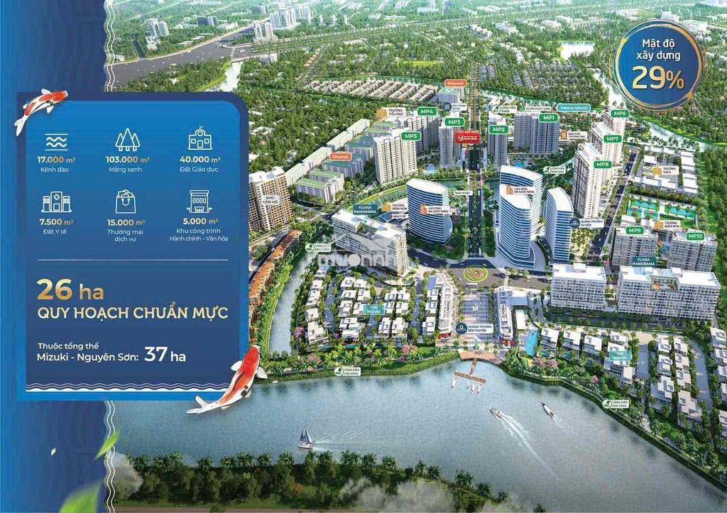 Trellia cove - mizuki park, căn 2pn giá chỉ 4,2 tỷ. ck đến 15,5% - 3