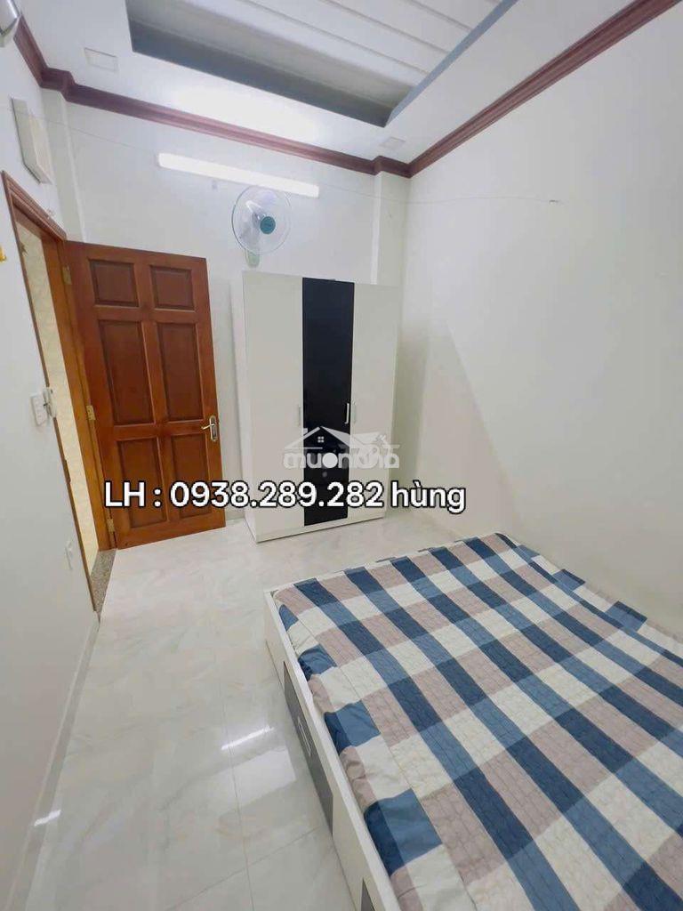 Cho thuê nhà đúc lầu mới đẹp đường số 51 p14 gò vấp 4 x8 có nội thất - 2