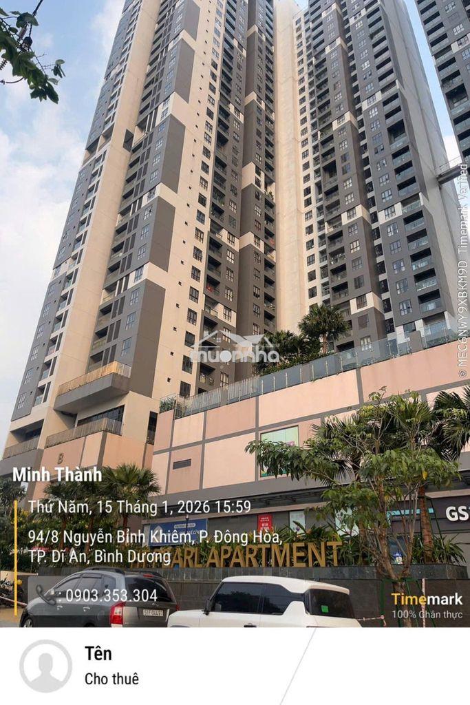 Căn hộ 90m2 3pn htpearl-trung tâm hành chính dĩ an