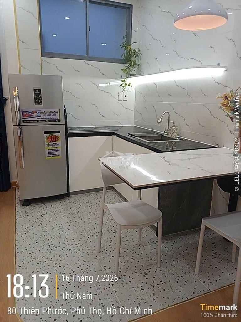 Căn hộ cc lý thường kiệt q11 - 50m2 - sổ hồng riêng - full nội thất - 2