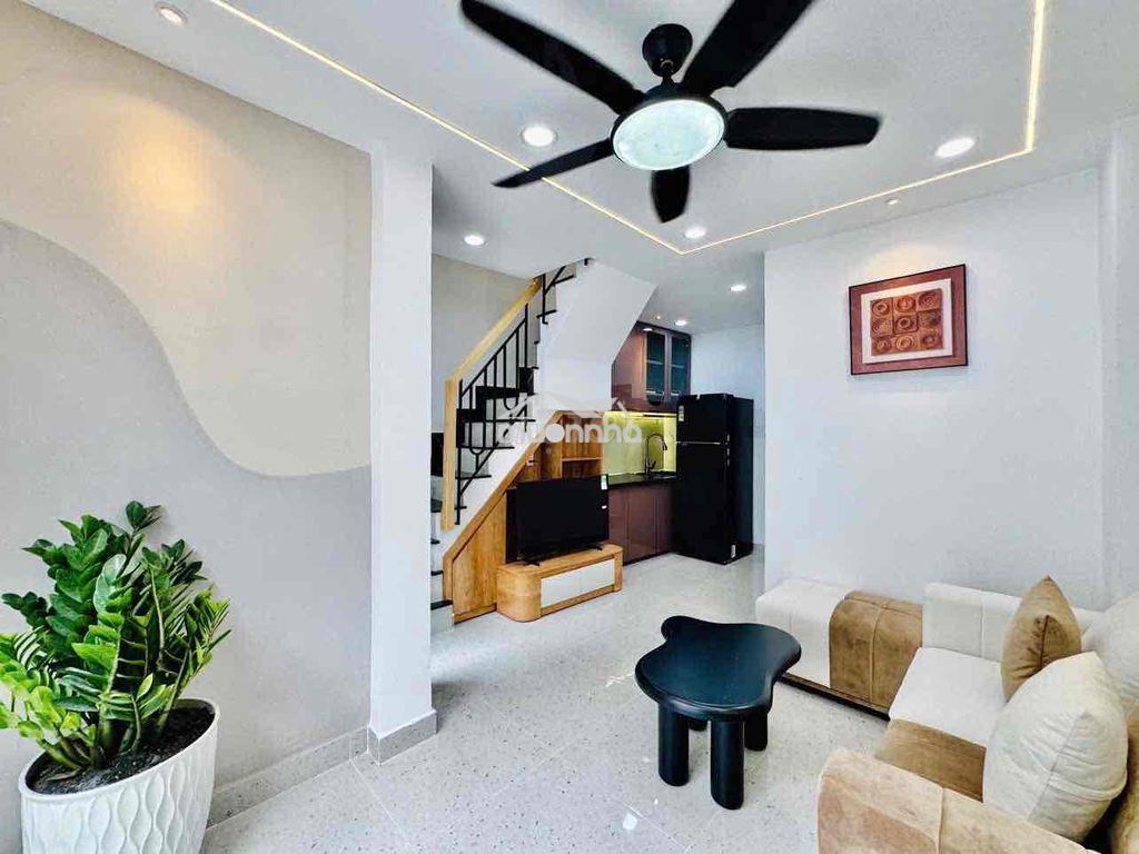 Mini house nguyễn văn trỗi - 3 tầng 4pn - 4wc - full nội thất kd -vp - 3