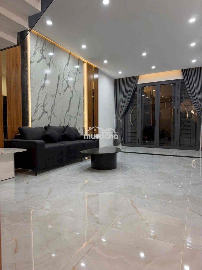 Bán nhà tân phú 4,3m x 18m  thiết kế siu đẹp - nhà xây mới - 4pn