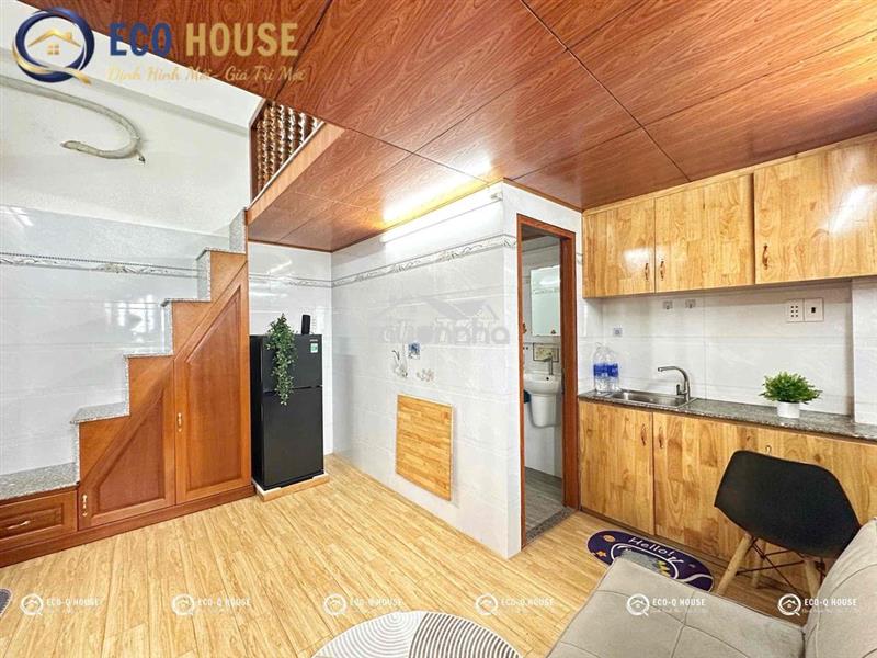 Studio gác lửng full nội thất - gần aeon bình tân - chỉ 4,4 triệu