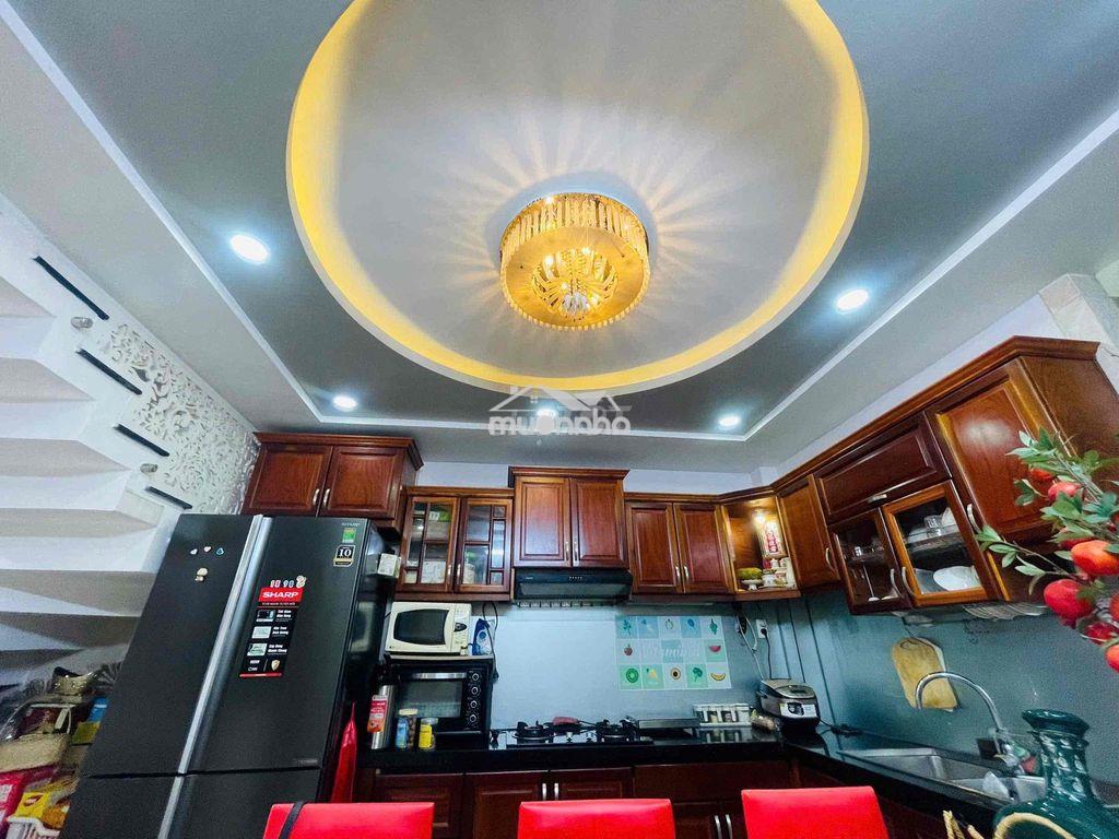 Cho thuê nhà phan văn trị p10(4x16) lửng , 3 lầu , 5pn , 5wc - 3
