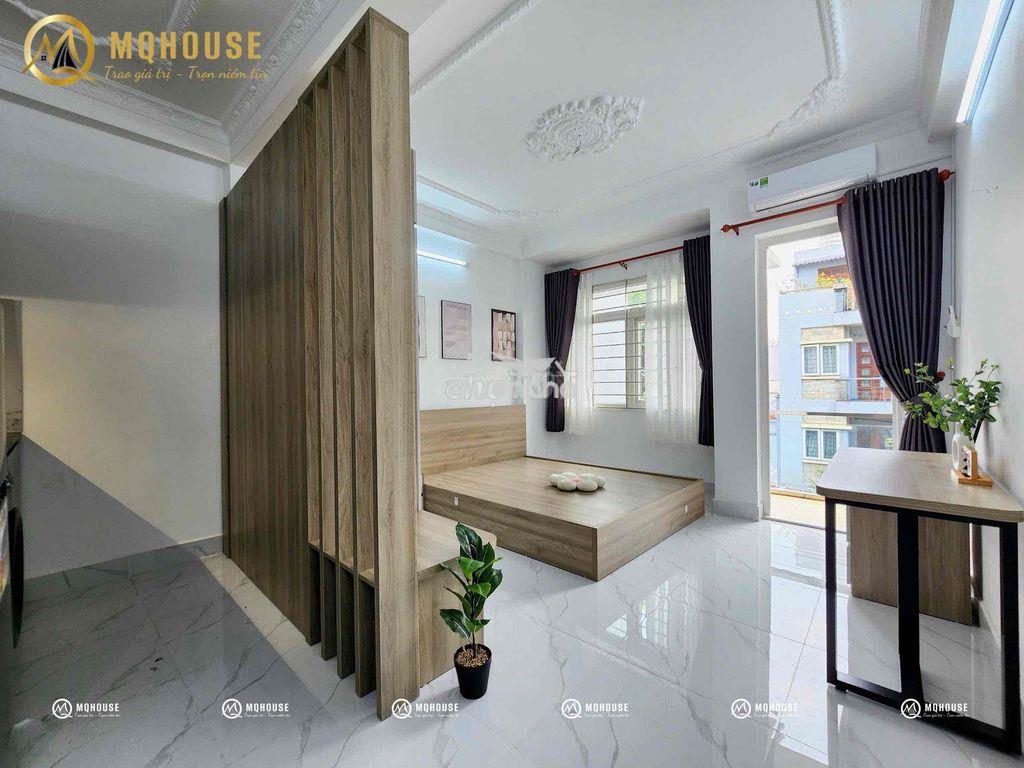 Căn hộ 1pn tách bếp | full nội thất | ban công thoáng ngay đầm sen 🔥 - 2