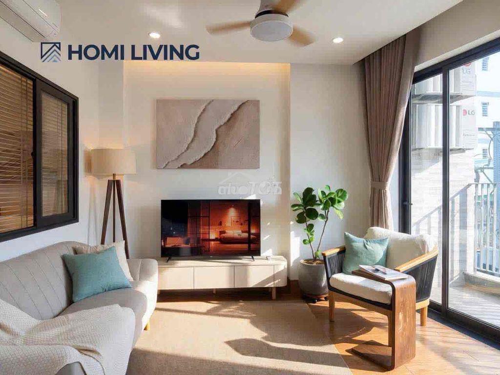 Căn hộ 1 phòng ngủ ban công full nội thất nguyễn trãi quận 1 - 4