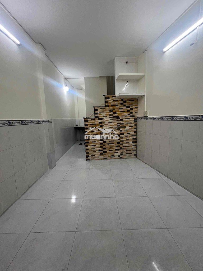Cho thuê nhà mới hẻm ba gác thông quận 6 - 2