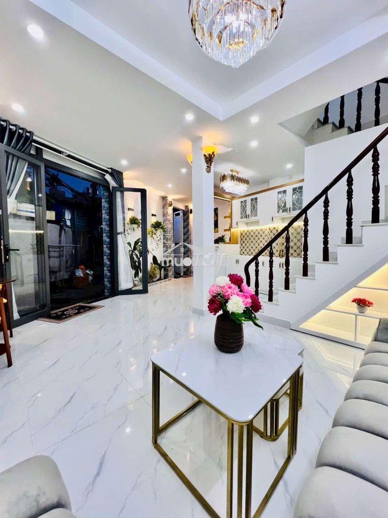 Bán nhà 3 tầng_ ngang 6m_giá 2tỷ35_huỳnh tấn phát_ nhà bè. - 3