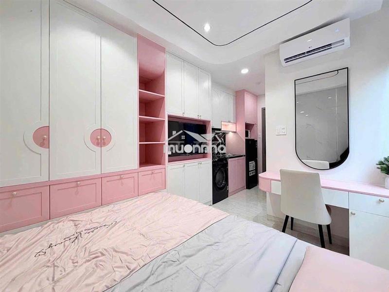 Cho thuê chdv cửa sổ  thoáng full nội thất  ngay vòng xoay cống quỳnh