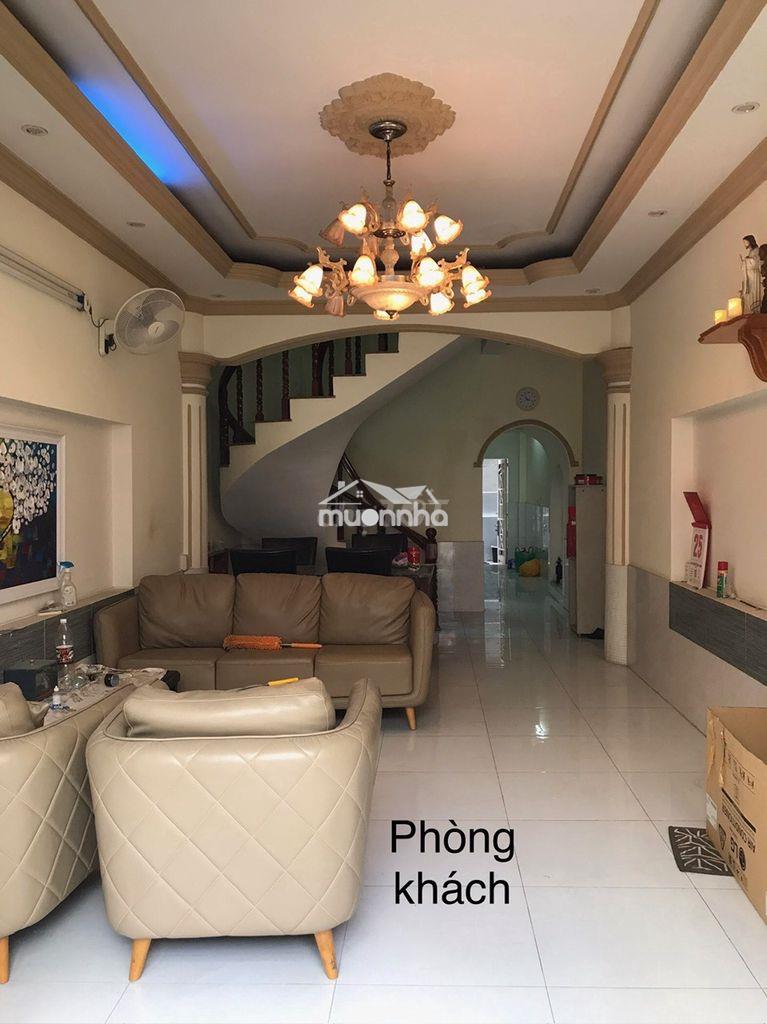 Nhà hxh lâm văn bền 4x18 3 tầng 3pn 4wc nhà mới sơn sửa 