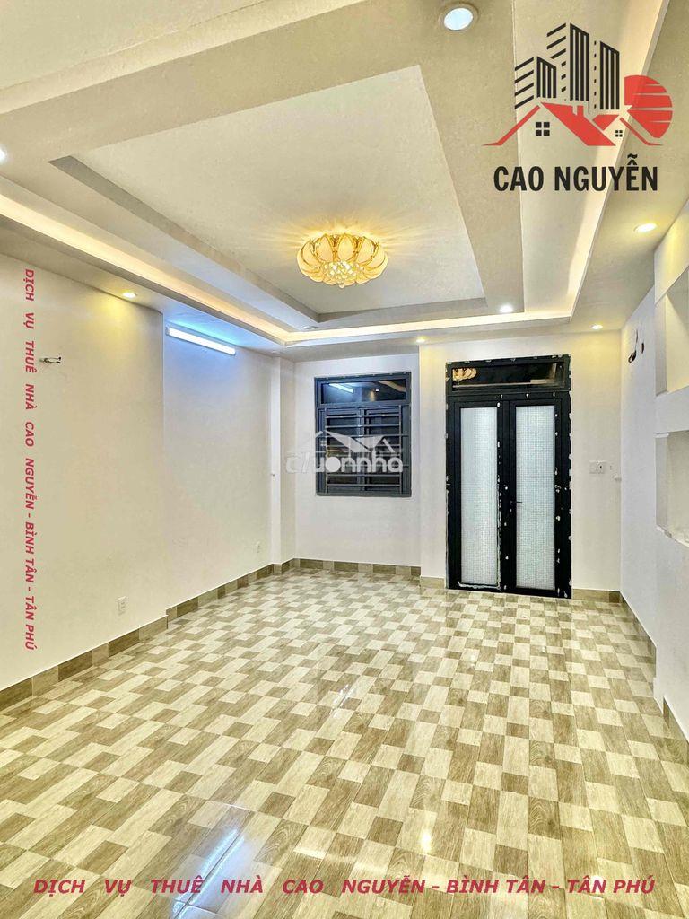 Nhà 5x20 2 lầu 4pn 5wc - đường bình trị đông - hẻm 8m thông - 4