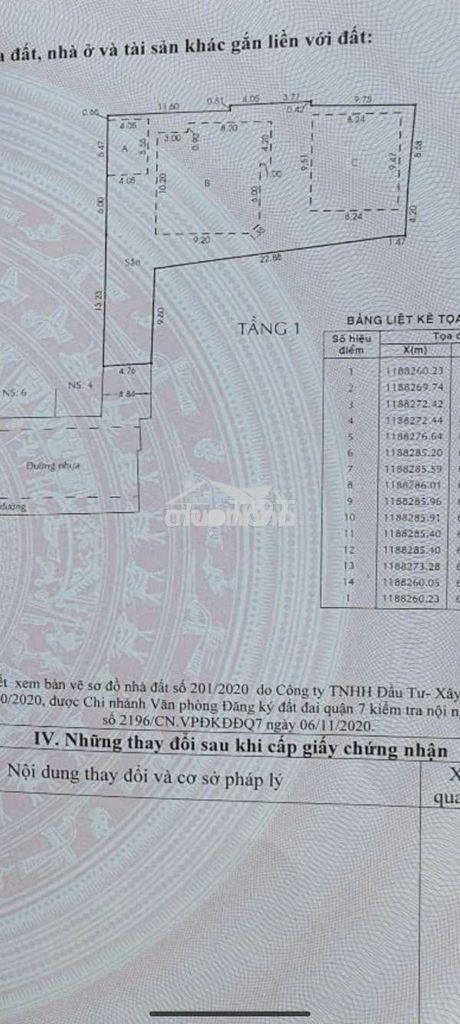 Cực tốt bán đất tặng biệt thự siêu cổ  mặt tiền đường số lâm văn bền - 3