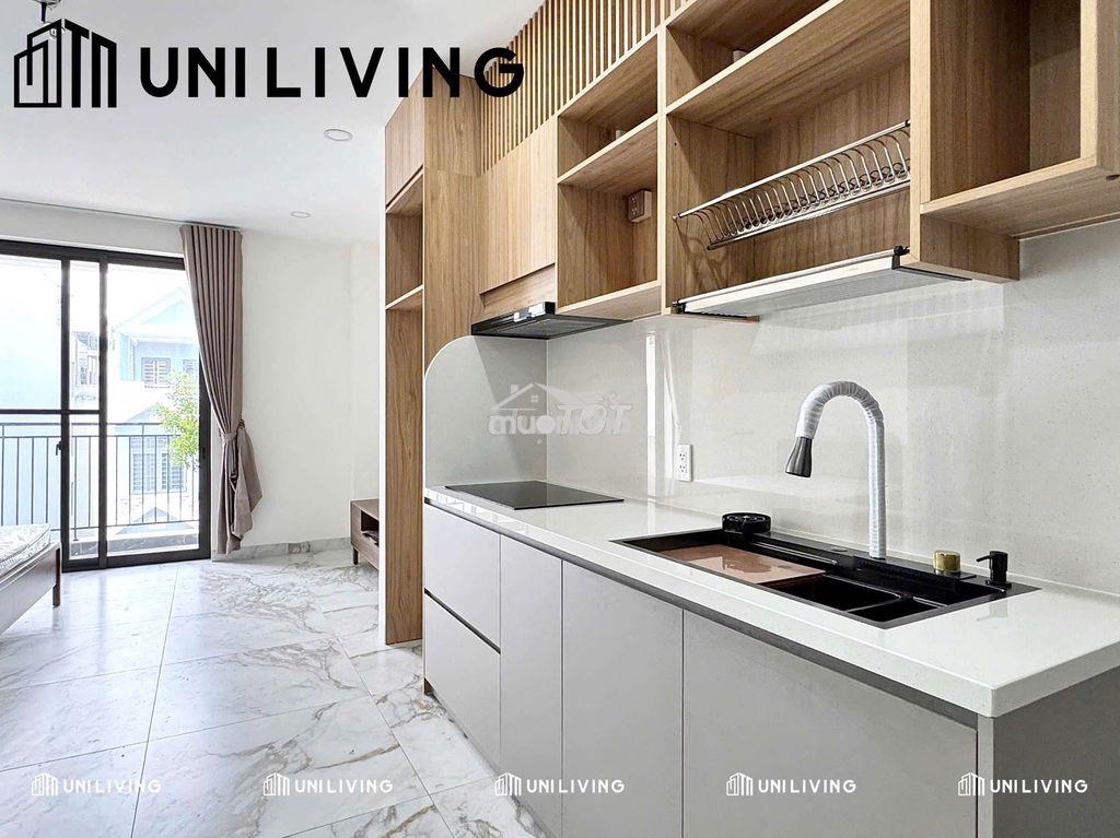 Studio ban công cửa sổ nhà mới xây, nội thất cao cấp gần q1 - 3