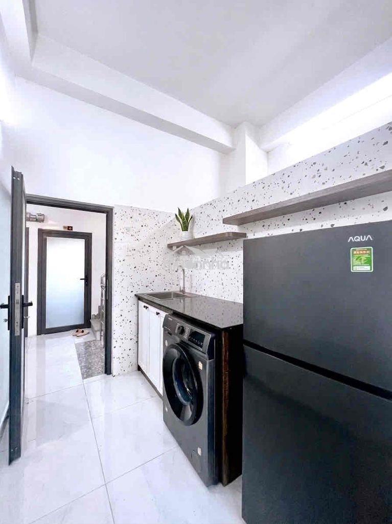 Cho thuê chdv 1pn, tách bếp, cửa sổ trời, máy giặt riêng - 4