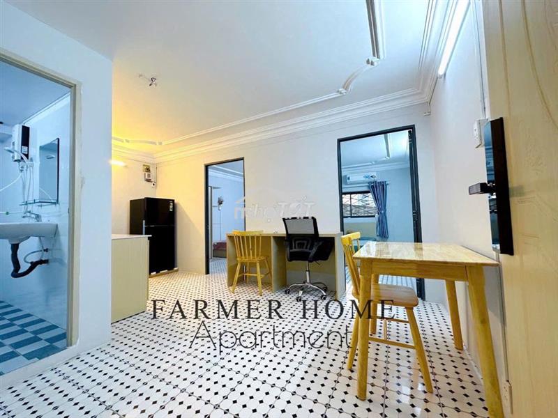 Cho thuê căn hộ cao cấp full nội thất - 40m2 - 2pn - cmt8 - q3