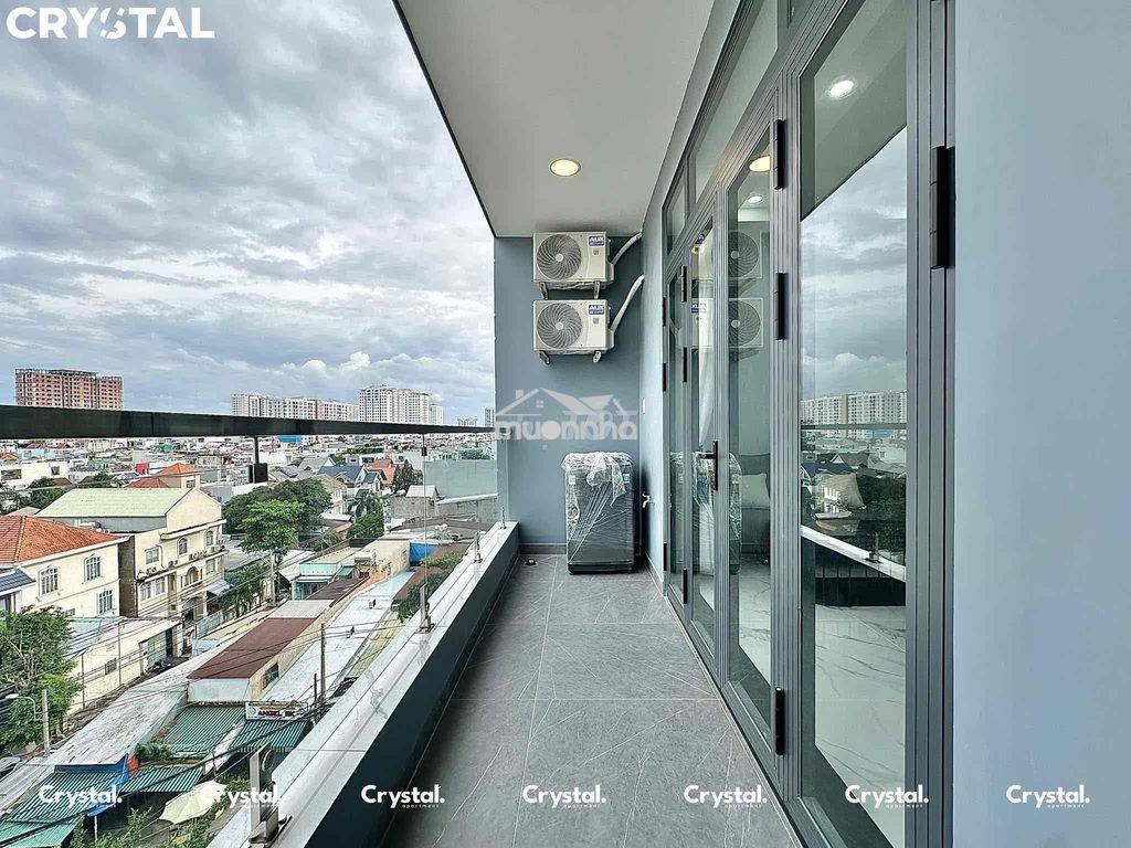 Chdv 1pn ban công/studio cửa sổ trời ful nt máy giặt riêng dt cực rộng - 2