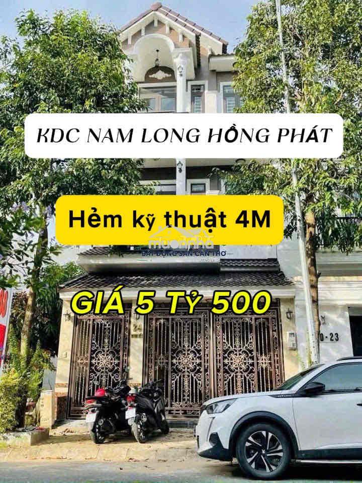 🏠(Giảm 500 triệu)-nhà 3 tầng hoàn công (hẻm hông 4m)- kdc nam long 1