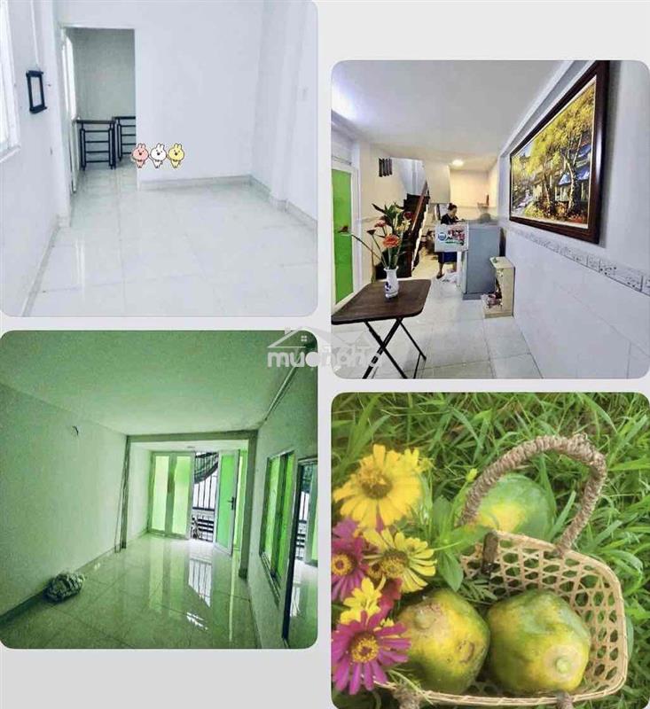 Nhà mới xinh duyên, 1 trệt 2 lầu, 2p. ngủ ở 3-4ng ok