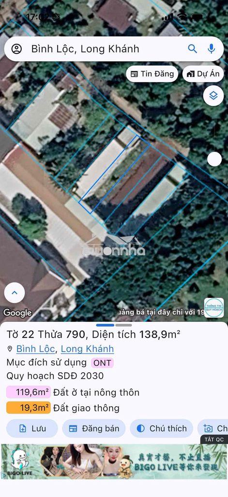 Bán đất long khánh, đồng nai gần nhà thờ bình khánh giá rẻ - 2