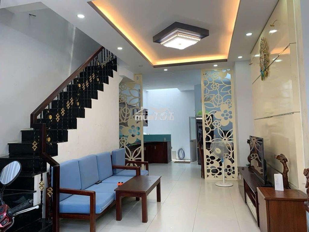 3,4 tỷ . nhà trệt 1 lầu 54m2 . hẻm thông quận 12 - 3