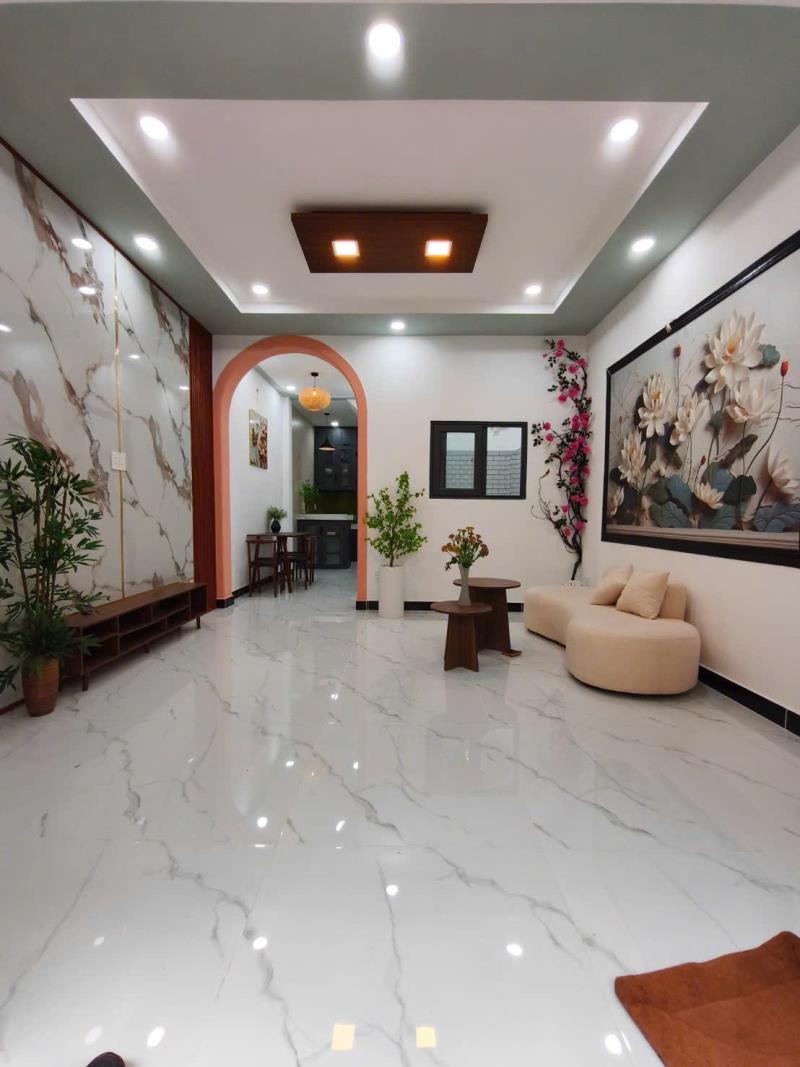 Nhà mới full nội thất, hẻm xe hới, dt gần 50m2