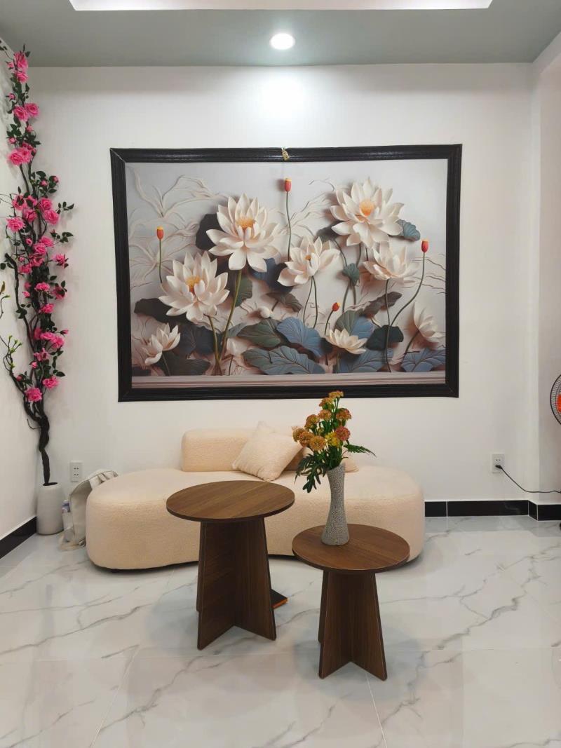 Nhà mới full nội thất, hẻm xe hới, dt gần 50m2 - 2